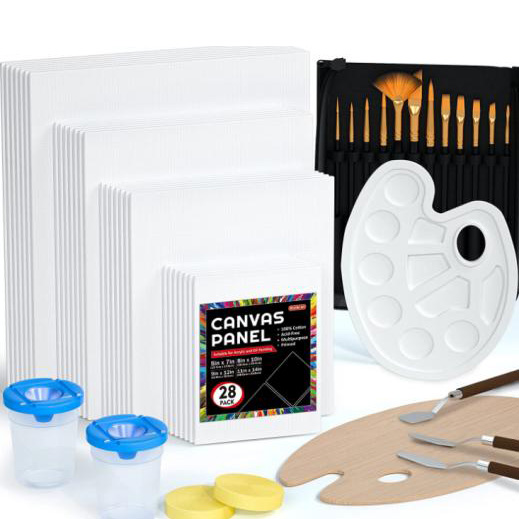 Miért válassza az Art Supplies vászonfestő táblát színezővel kreatív projektjeihez